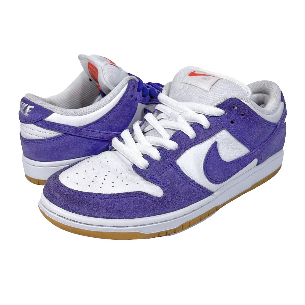 Nike SB Dunk Low Pro ISO Orange Label Court Purple Gum DV5464-500 Men's 9.5